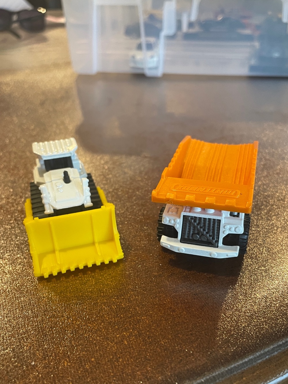 2 Matchbox construction discast vehicles